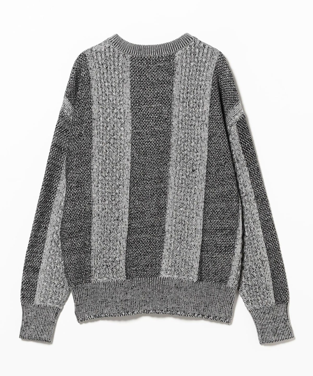 BEAMS T（ビームスT）DeMarcoLab / MIX CABLE KNIT ZIP SWEAT