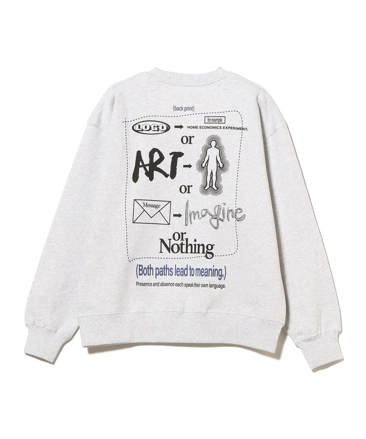  ECONOMICS EXPERIMENT x BEAMS フーディ　L BEAMS T（ビームスT） トレーナー スウェット HOME ECONOMICS
