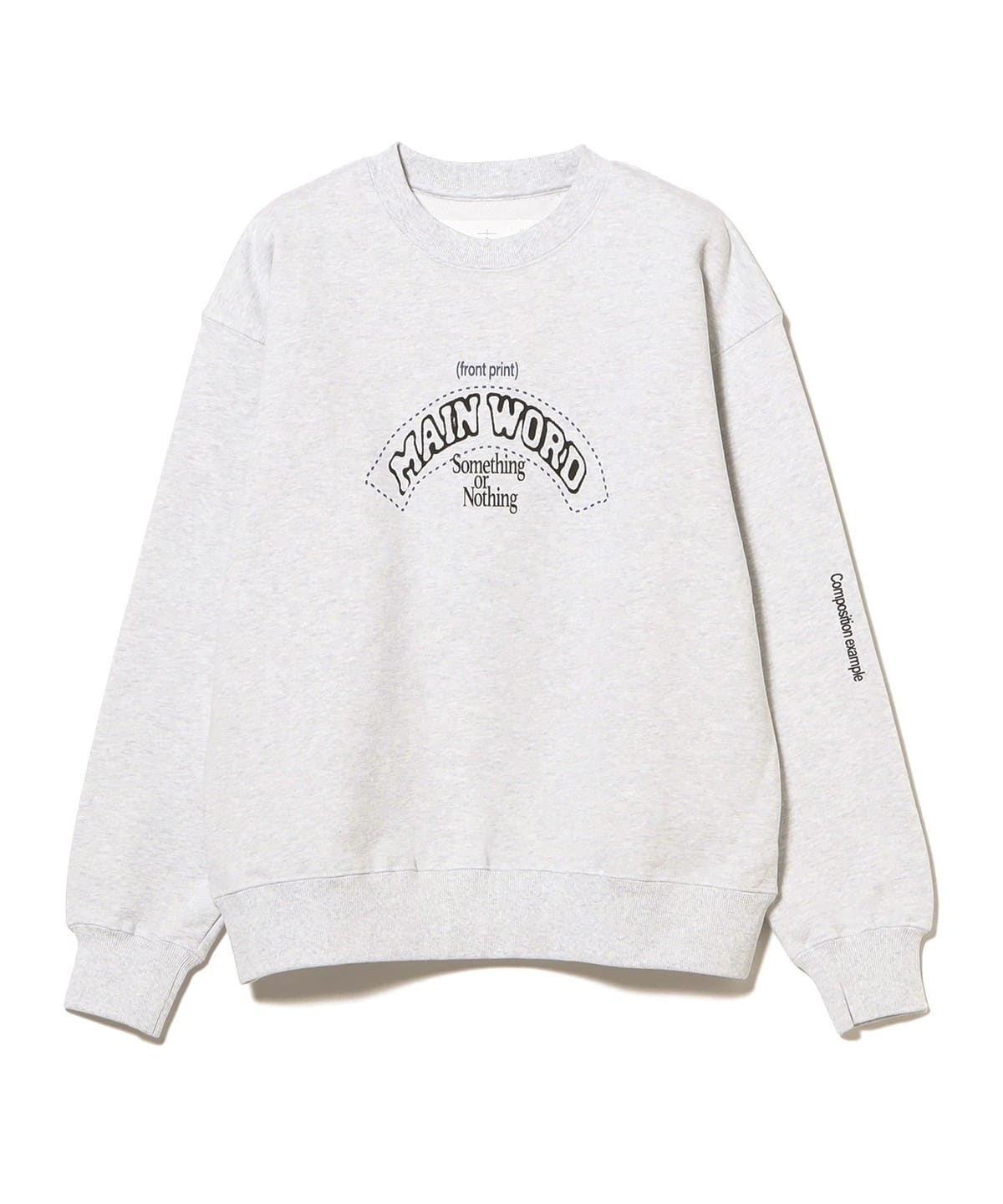 BEAMS T（ビームスT）HOME ECONOMICS EXPERIMENT / Crewneck