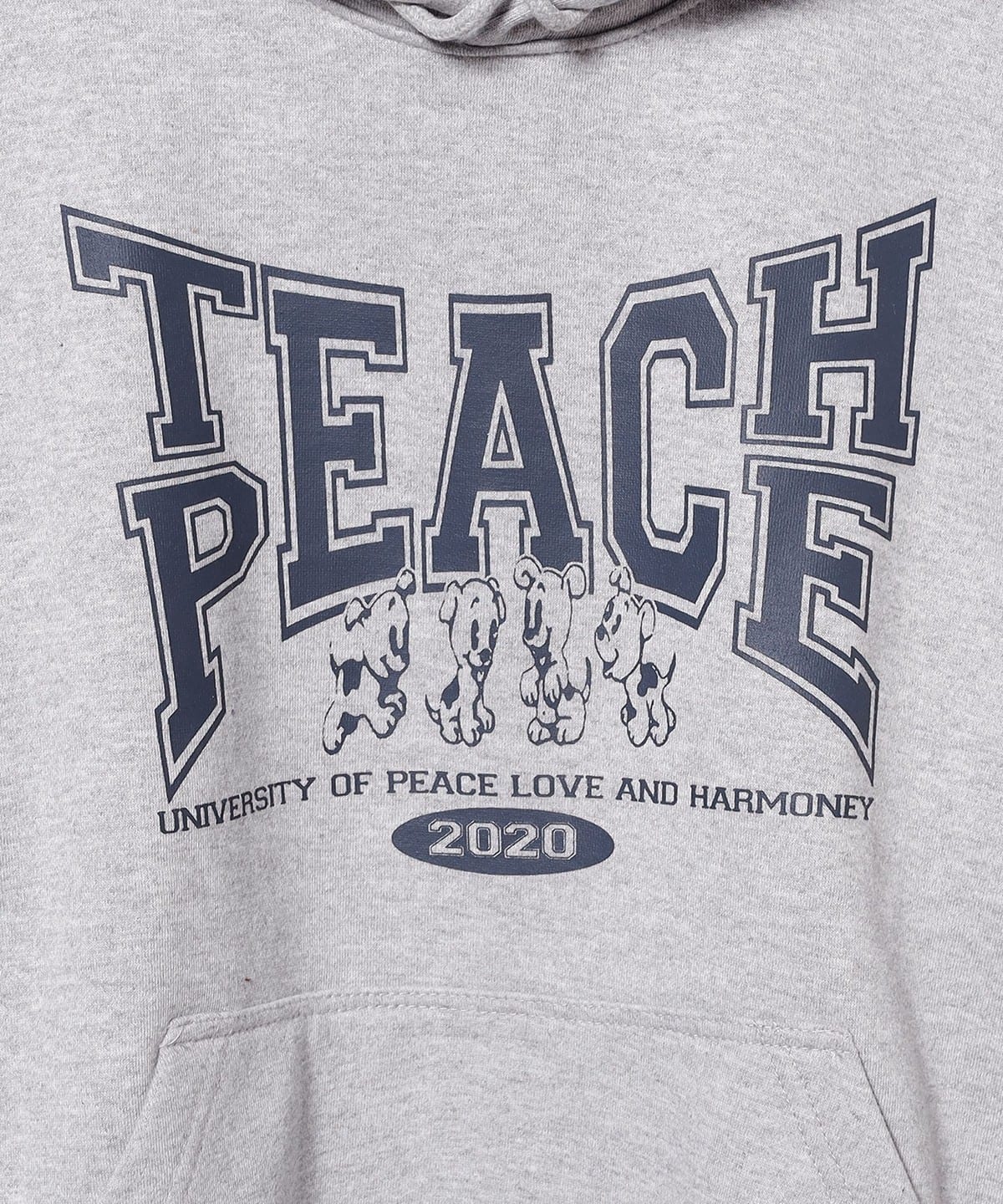BEAMS T（ビームスT）SLINKY / TEACH PEACE HOODIE（トップス パーカー 