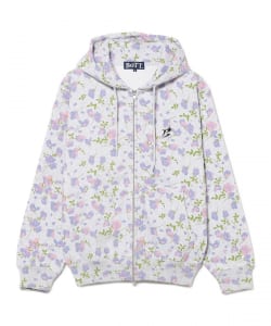 BoTT / Flower Zip Hoodie