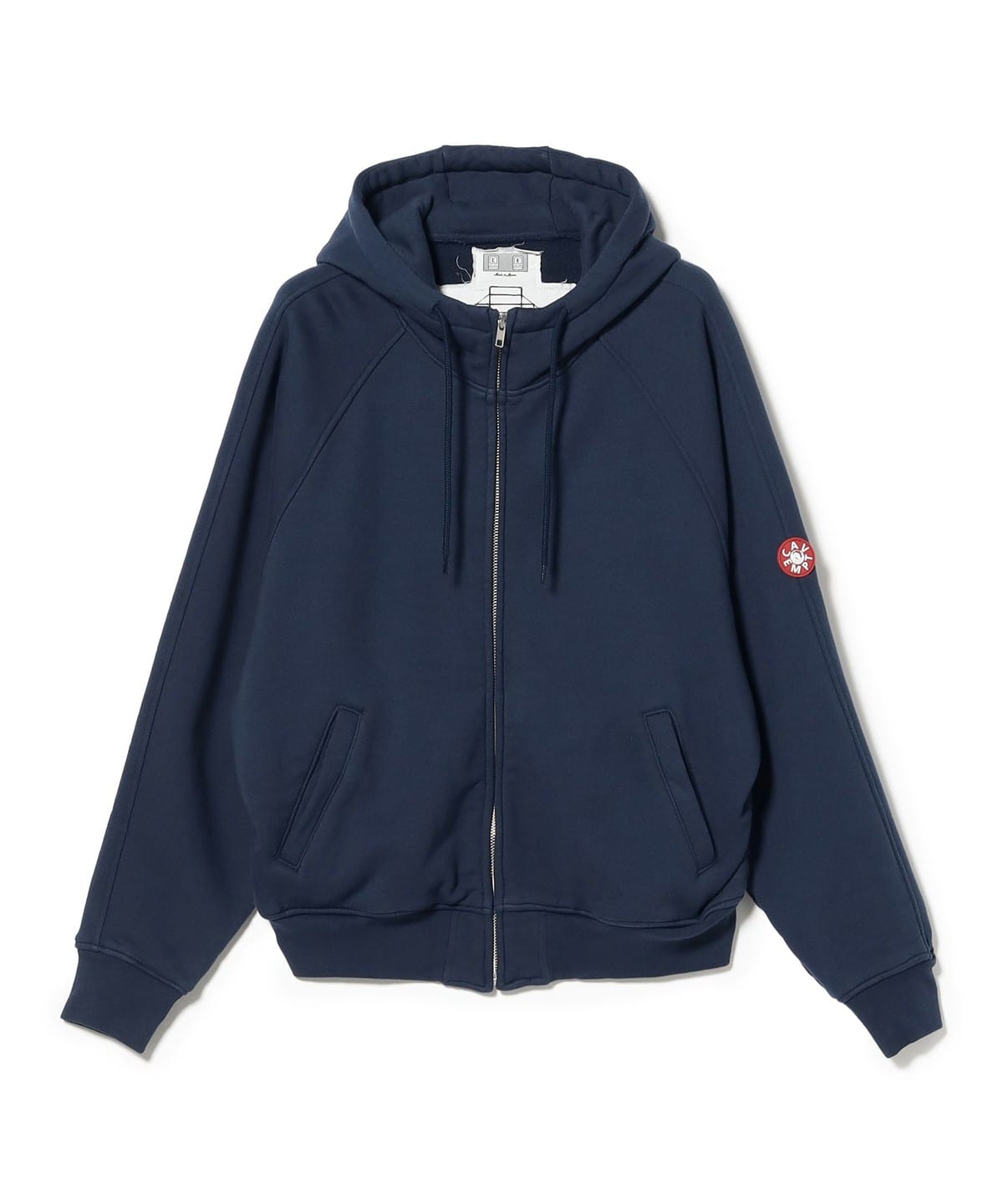 BEAMS T（ビームスT）C.E / SOLID BIG HEAVY ZIP HOODY NAVY（トップス