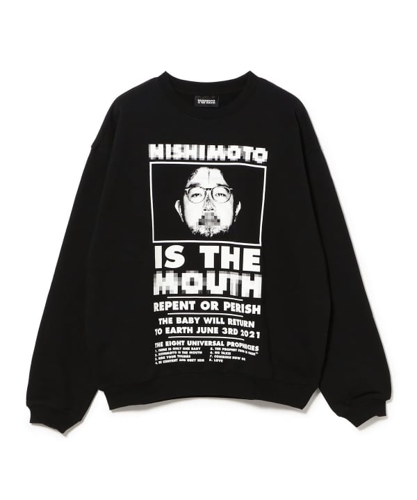 【別注】NISHIMOTO IS THE MOUTH / NIM MOSAIC SWEAT SHIRT