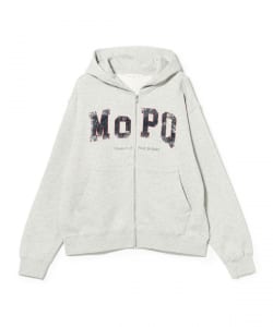 Museum of Peace & Quiet / STENCIL ZIP - UP HOODIE