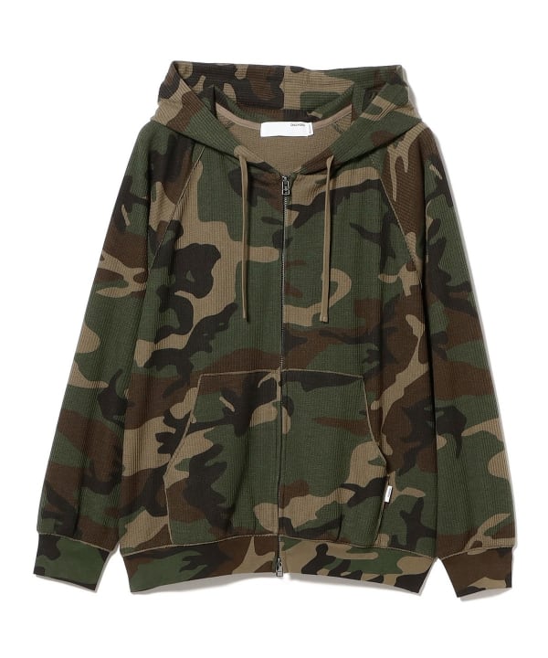 Diaspora skateboards / Dry Waffle Full Zip Hoodie