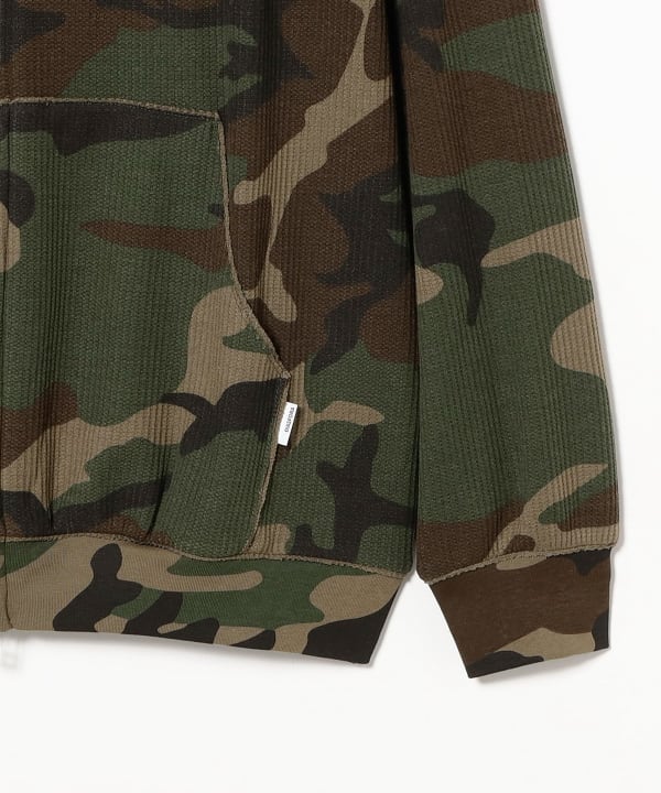 Diaspora skateboards / Dry Waffle Full Zip Hoodie