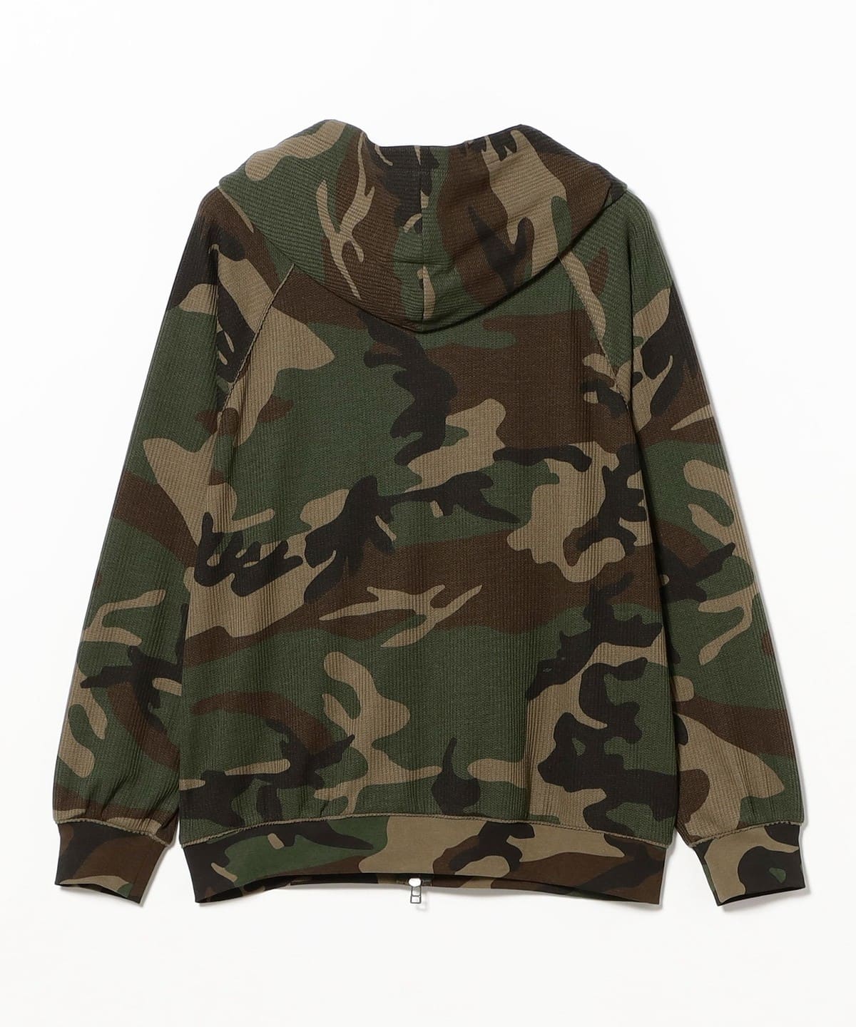 BEAMS ビームス ワッフル サーマル カモフラ 迷彩 BEAMS T（ビームスT）Diaspora skateboards / Dry Waffle Full Zip
