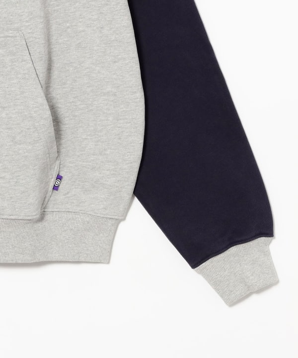 Always / jersey raglan zip up hoodie heather grey