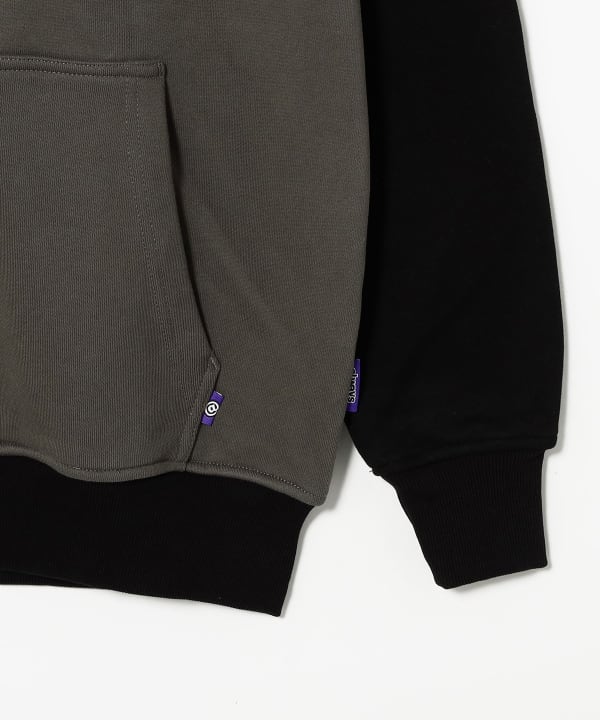 Always / human applique zip up hoodie - black