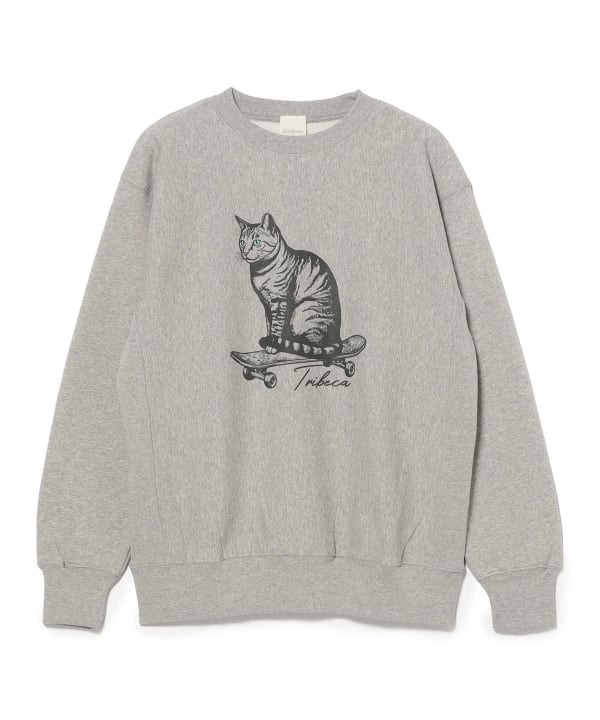 fLAnsisCA / Print Crewneck Sweat