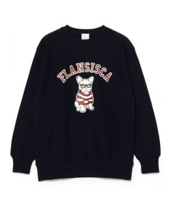 fLAnsisCA / Print Crewneck Sweat