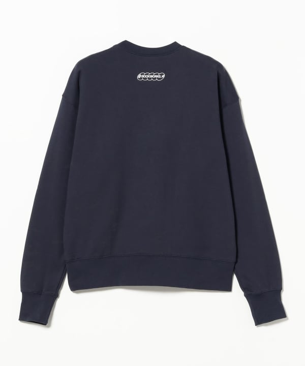 BOOK WORKS / NY Eighth Note Embroidered Crew