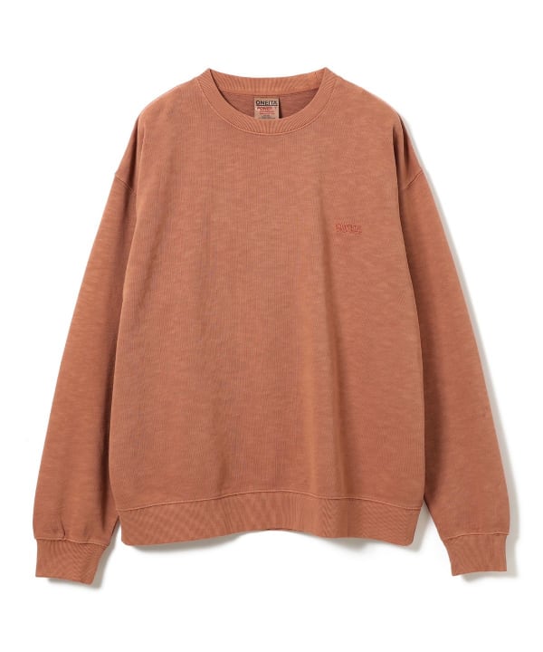 ONEITA / Slub Pigment Dye Crewneck