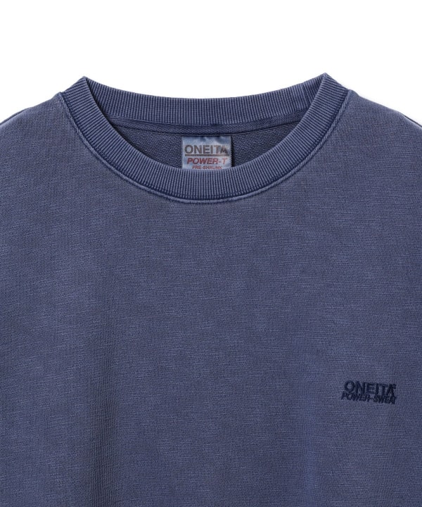 ONEITA / Slub Pigment Dye Crewneck