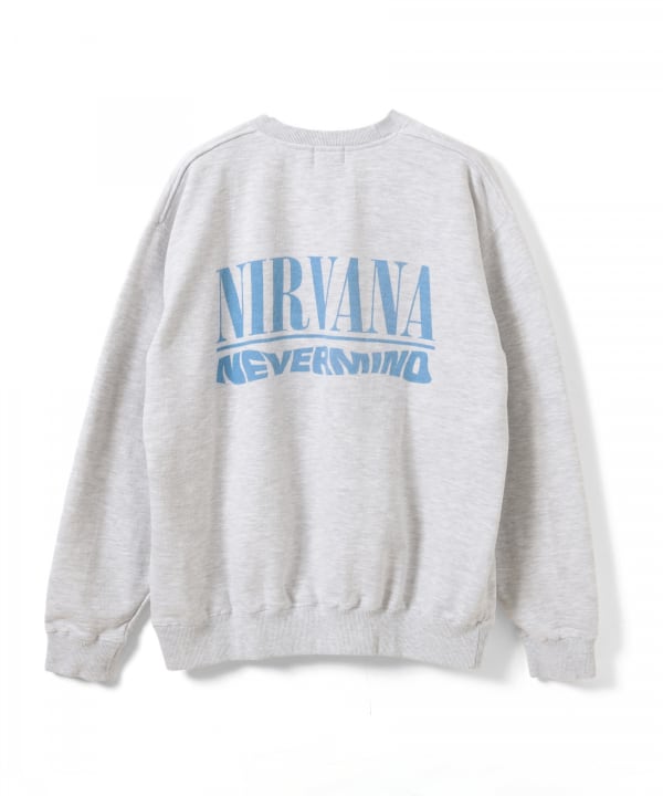 【別注】GOOD ROCK SPEED / 『NIRVANA』 CREWNECK SWEAT②
