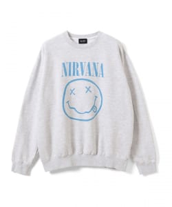 【別注】GOOD ROCK SPEED / 『NIRVANA』 CREWNECK SWEAT②