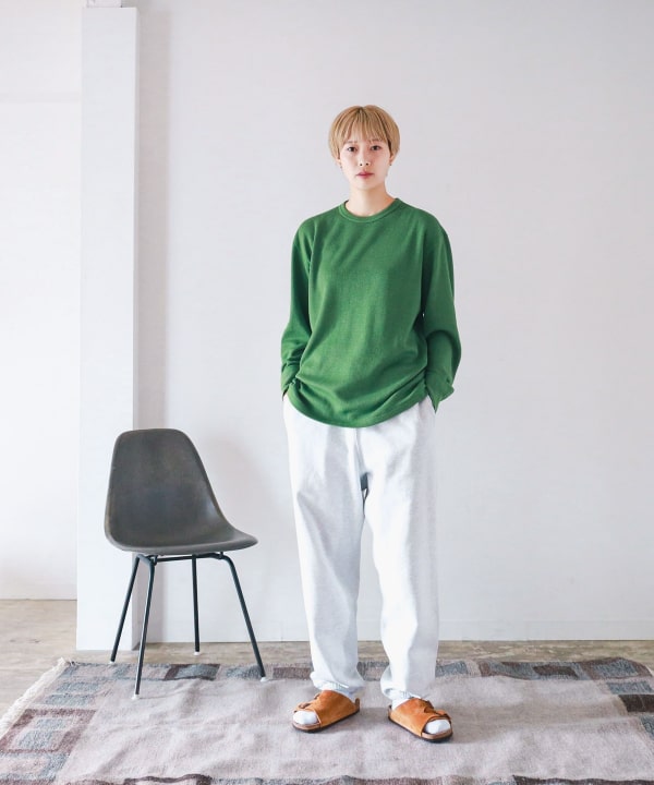 BEAMS T（ビームスT）AURALEE / LIGHT THERMAL PULL OVER（Tシャツ