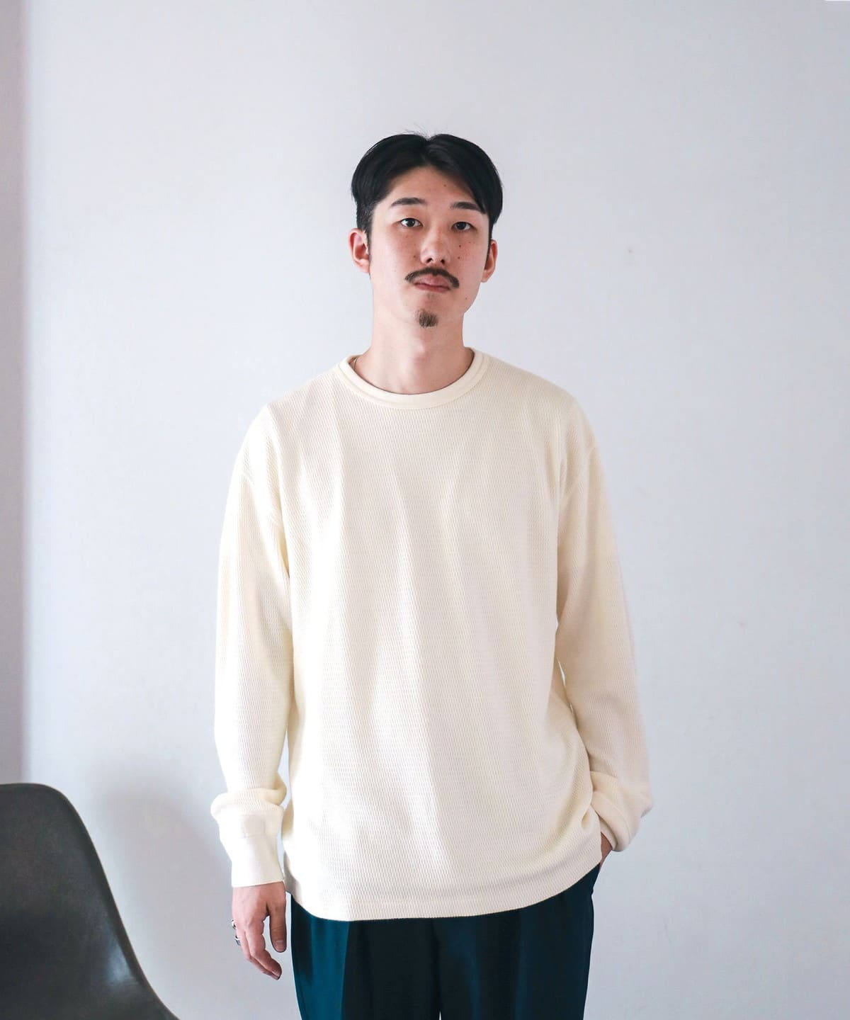 BEAMS T（ビームスT）AURALEE / LIGHT THERMAL PULL OVER 