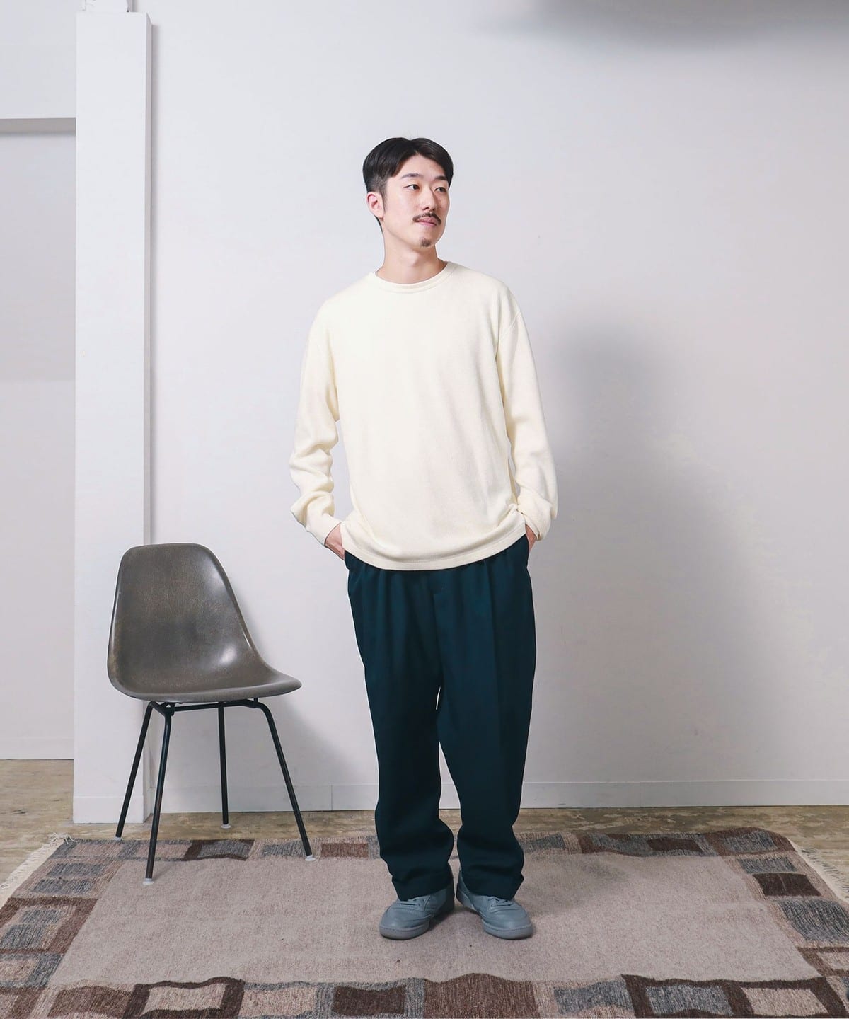 BEAMS T（ビームスT）AURALEE / LIGHT THERMAL PULL OVER 