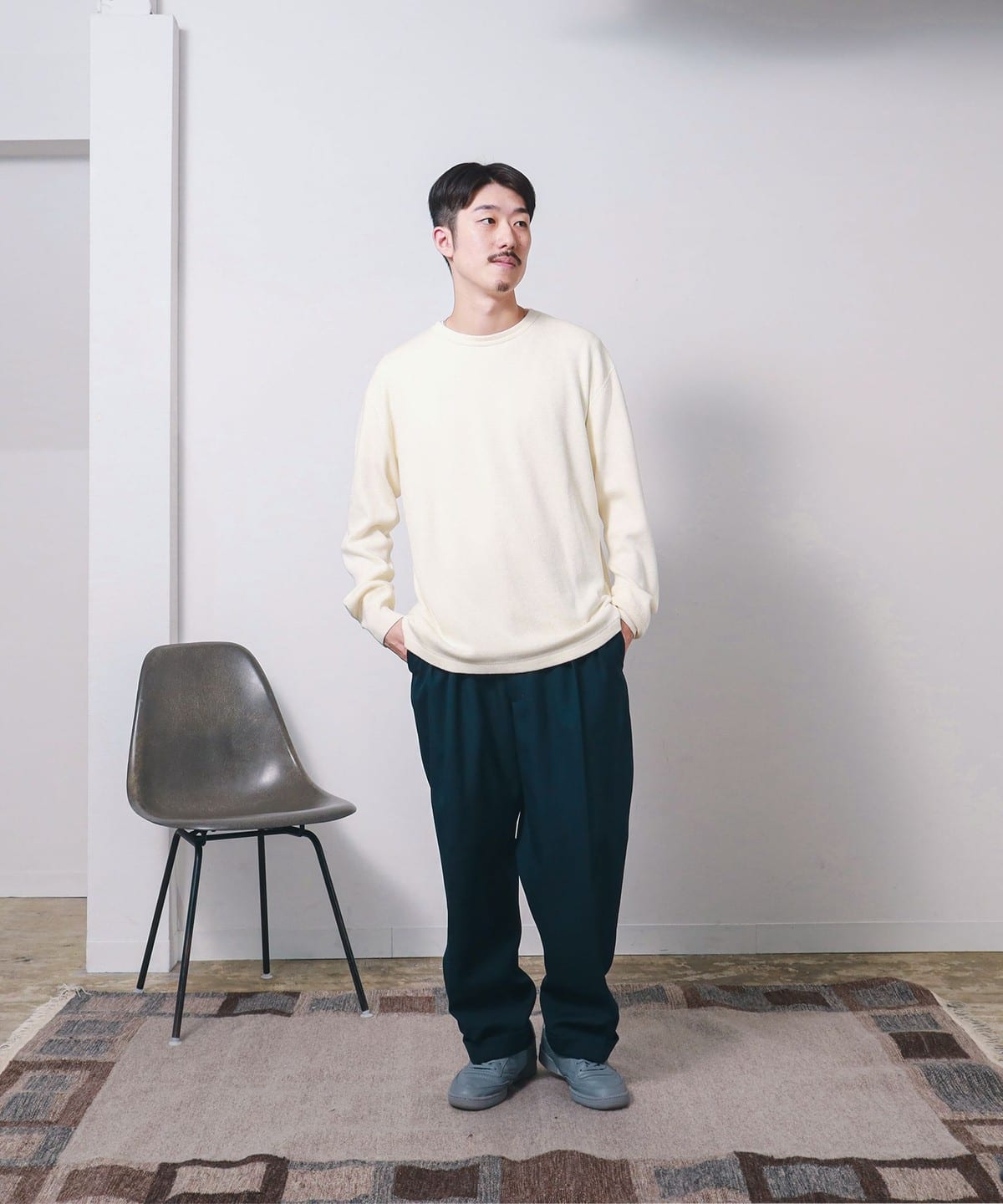 BEAMS T（ビームスT）AURALEE / LIGHT THERMAL PULL OVER