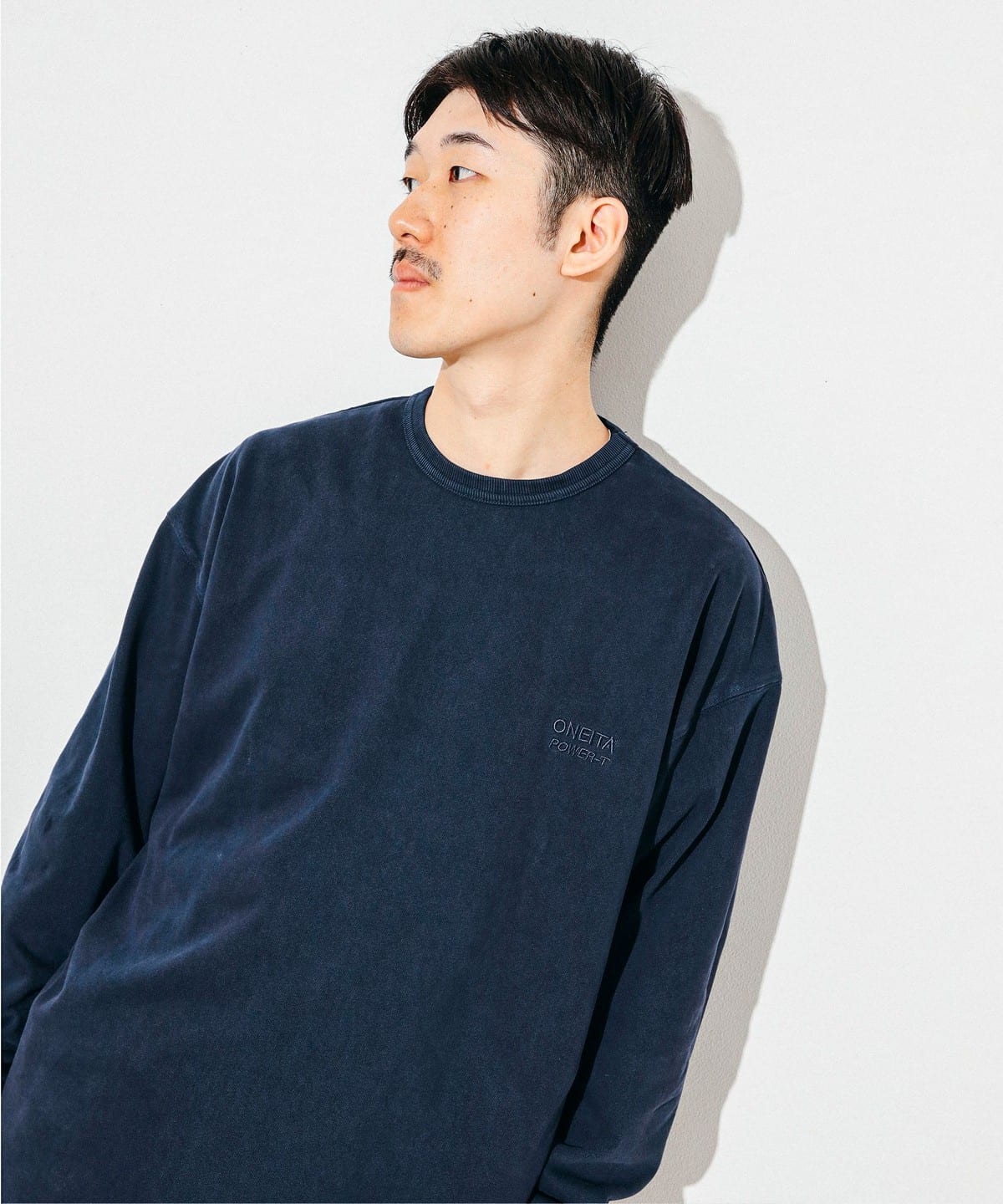 BEAMS（ビームス）ONEITA / Pigment Dye Long Sleeve T-shirt（Tシャツ ...