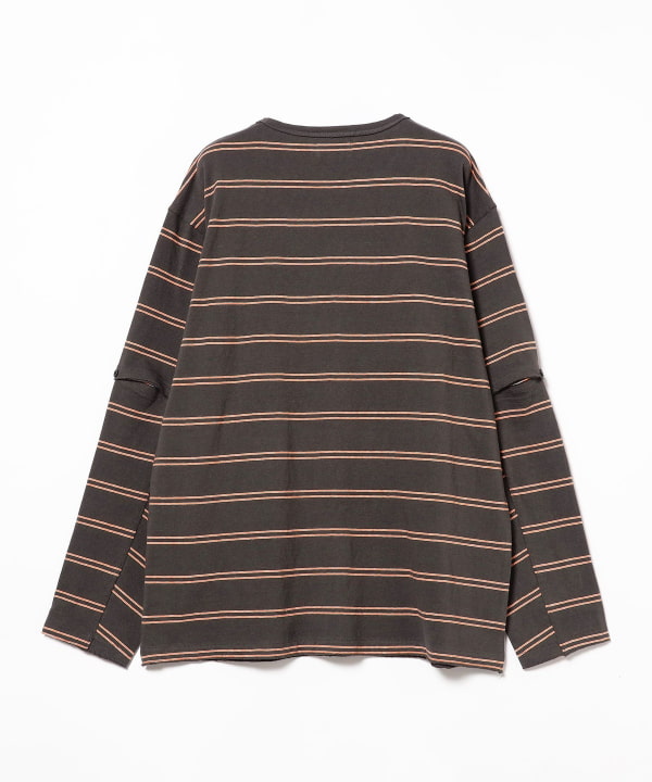 FACCIES / VINTAGE BD LS カットソー Tシャツ 長袖 BEAMS T（ビームスT）FACCIES / VINTAGE BD LS（Tシャツ