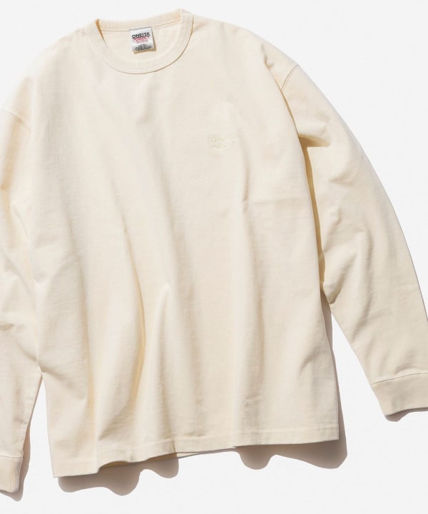 BEAMS ONEITA / Pigment Dye Long Sleeve T-shirt 24AW (T