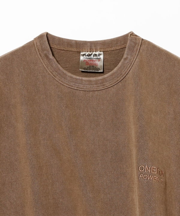 BEAMS（ビームス）ONEITA / Pigment Dye Long Sleeve T-shirt