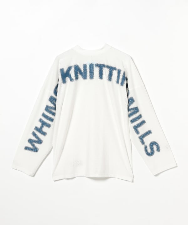 トップス whimsy MESH HOCKEY TOP L Whimsy］Mesh Hockey Top (Black)‐ LION SHARE（ライオン