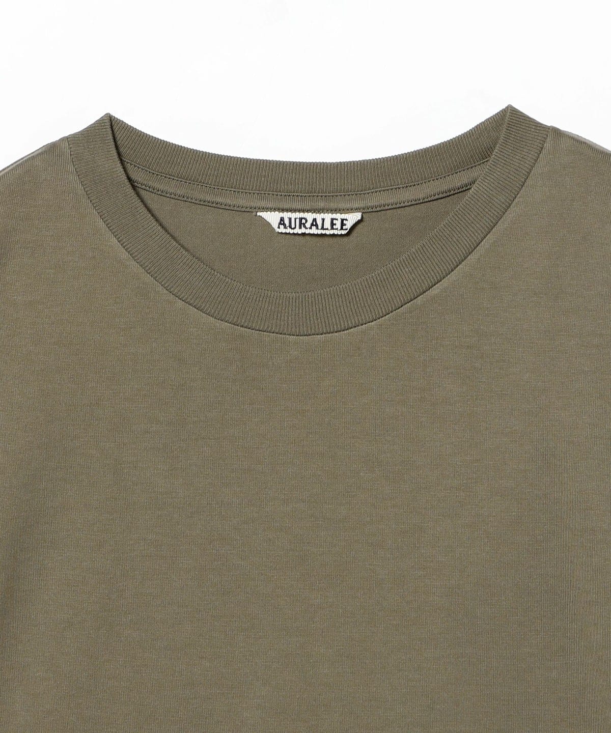 BEAMS T（ビームスT）AURALEE / LUSTER PLATING L/S TEE（Tシャツ