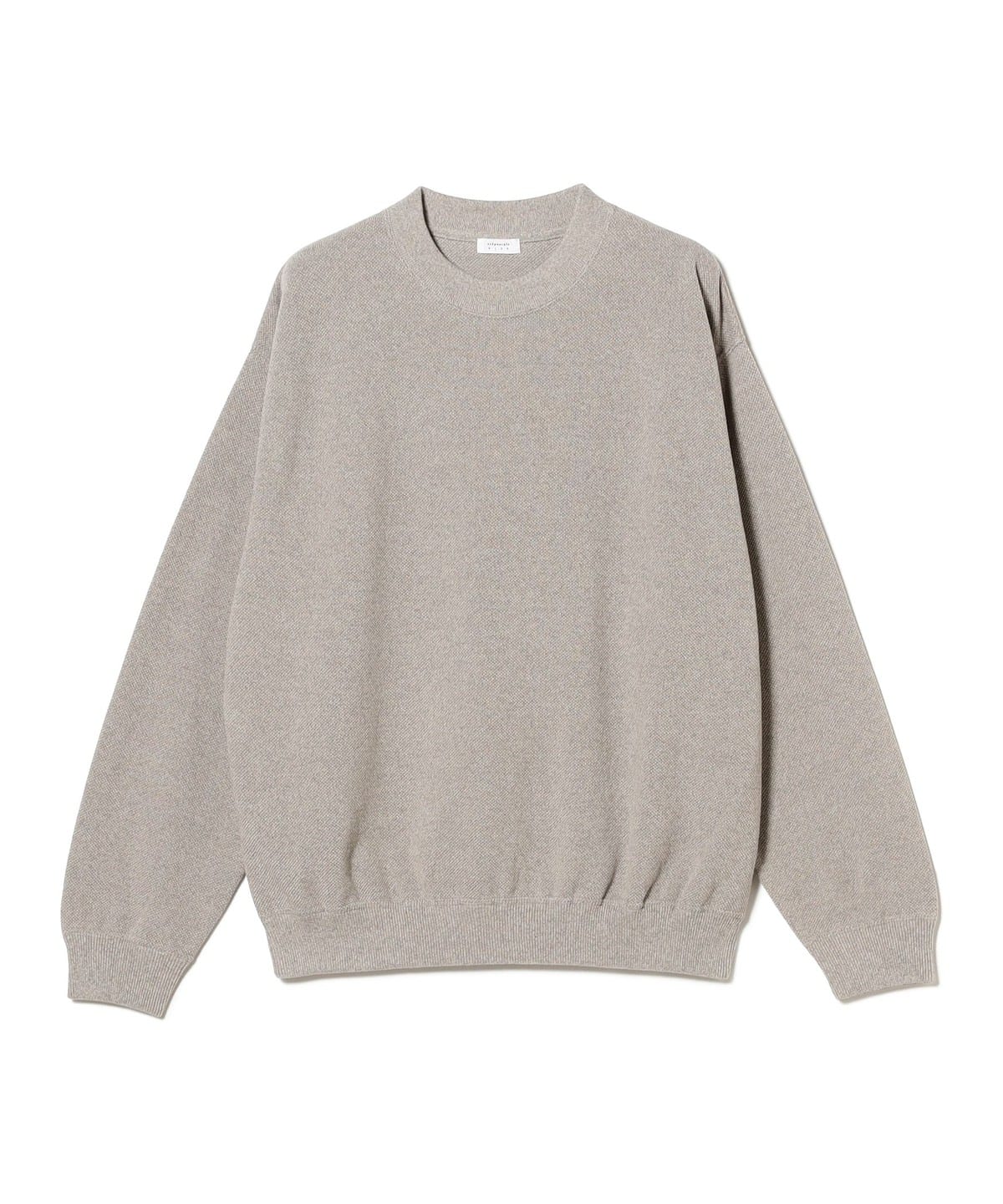 トップス crepuscule Co/wo moss stitch p/o 2 BEAMS T（ビームスT）crepuscule / Co/Wo Moss Stitch Pullover（T