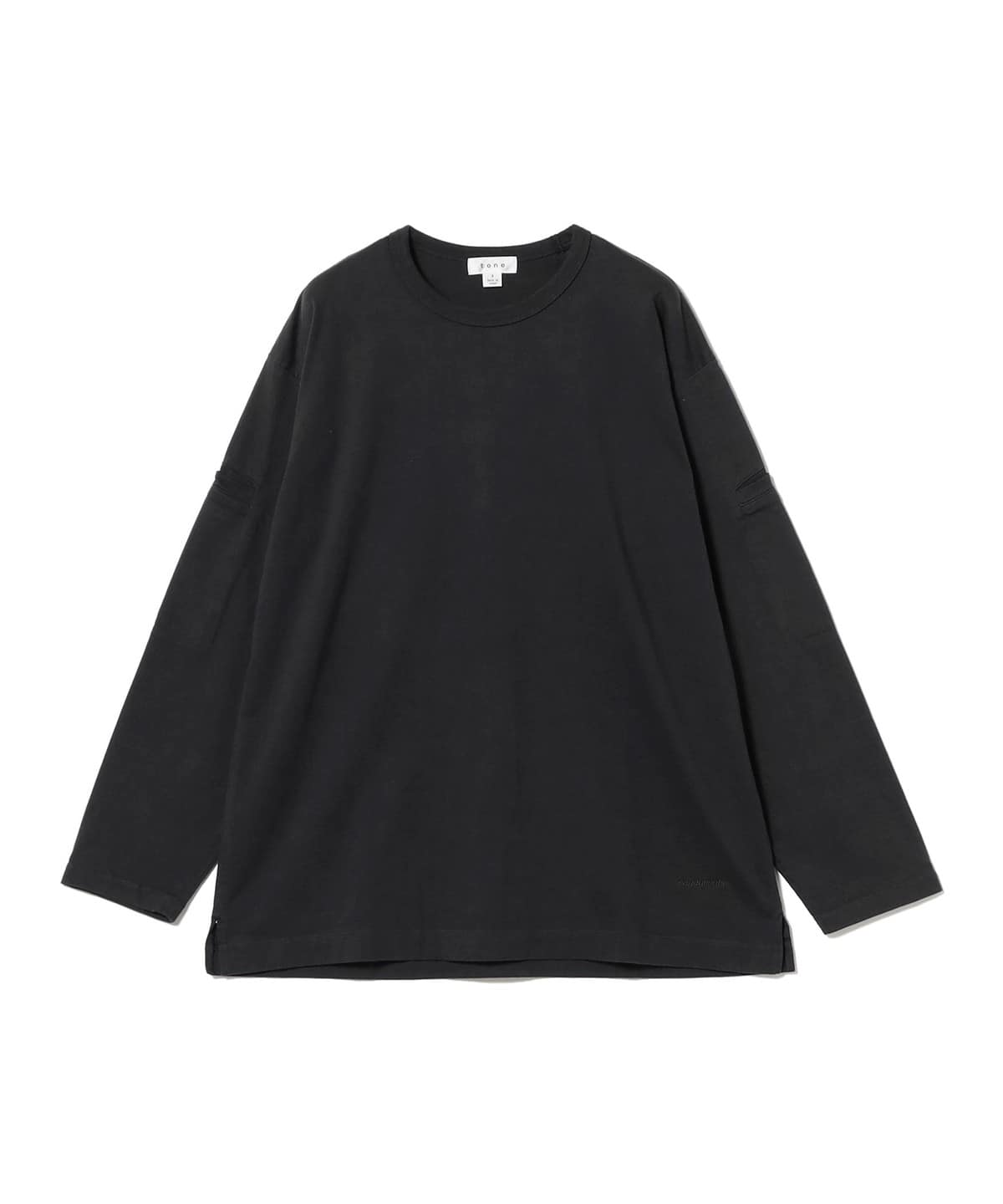 rajabrooke ラジャブルック / ARM POCKET L/S TEE Tシャツ・カットソー MEN BLACK M rajabrooke ラジャブルック / ARM POCKET L/S TEE Tシャツ・カットソー MEN BLACK M