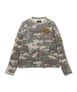 FAF（Fake As Flowers）× VANSON / Thermal Bone L/S Shirts