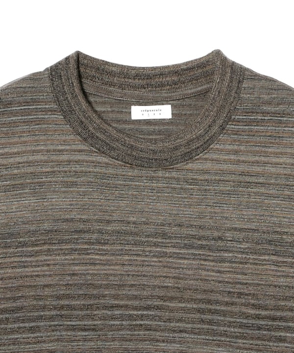 crepuscule / Wool Border Long Sleeve