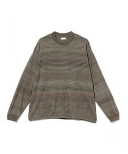 crepuscule / Wool Border Long Sleeve