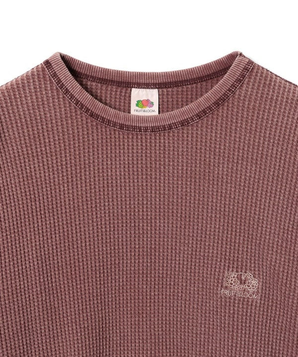 FRUIT OF THE LOOM / Waffle Long Sleeve