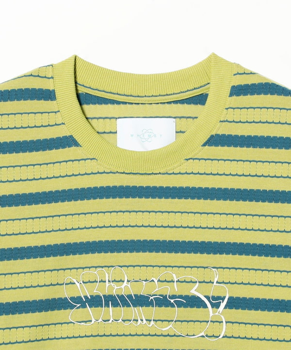 WHIMSY SOCKS / BUBBLE LETTERED BORDER TOP