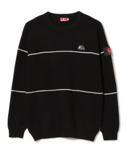 ▲HELLRAZOR / BIG STRIPE CREWKNIT