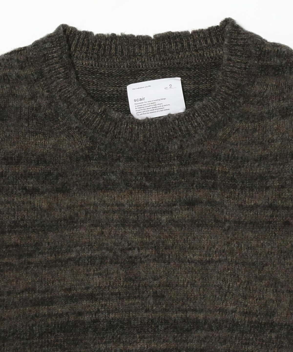 BEAMS T（ビームスT）【アウトレット】scair / lamb wool knit