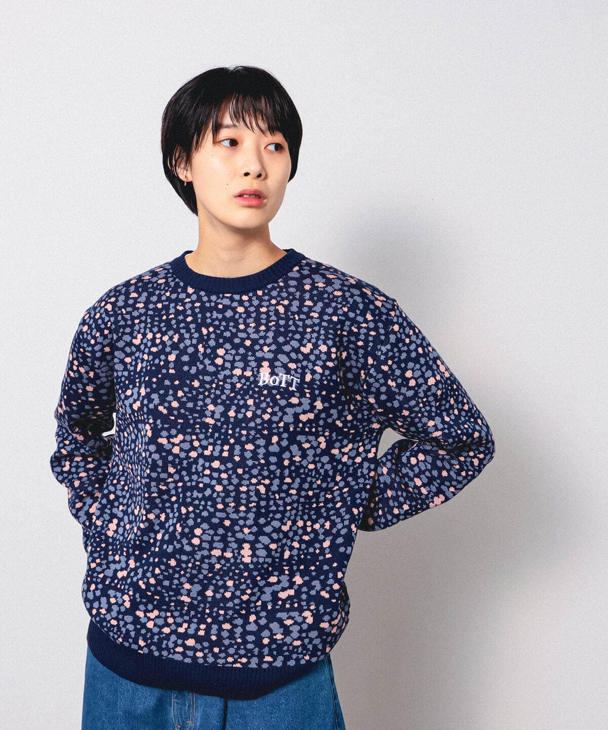 BEAMS T（ビームスT）【アウトレット】BoTT / Paint Sweater