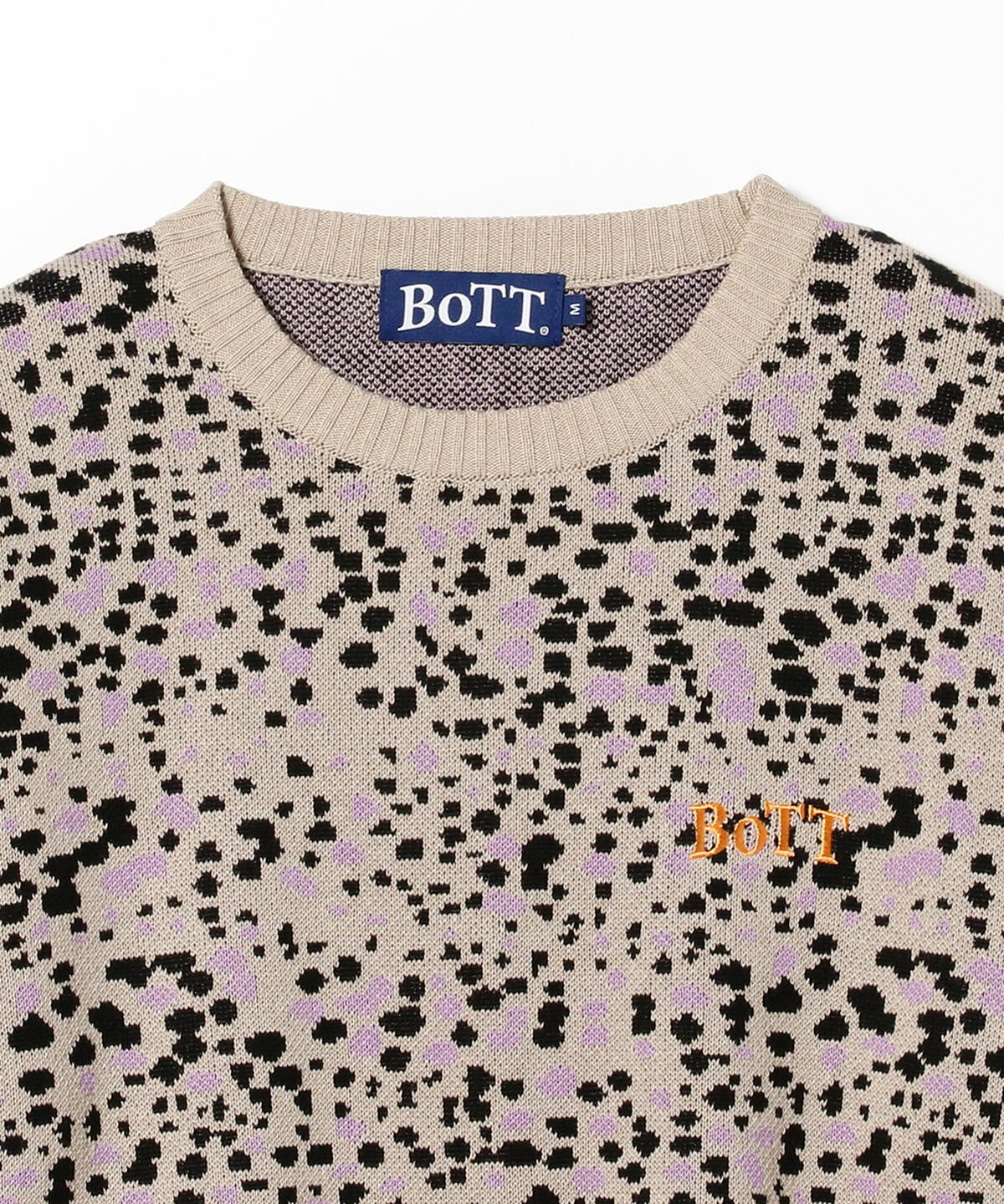 BEAMS T（ビームスT）BoTT / Paint Sweater（トップス ニット 