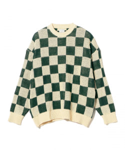 ▲FACCIES / Checkered Flag Knit
