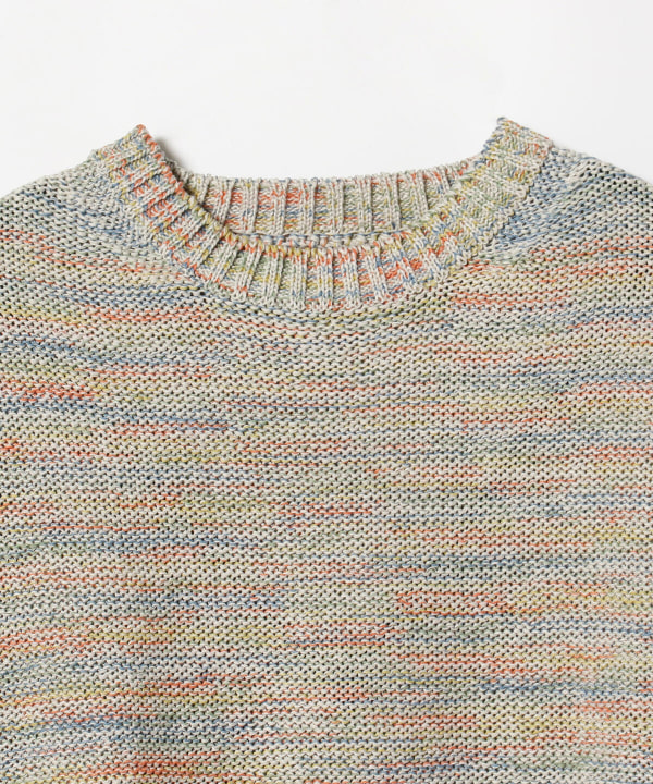 BEAMS T BEAMS T Outlet] scair / SPACE DYED CREW NECK SWEATER (tops