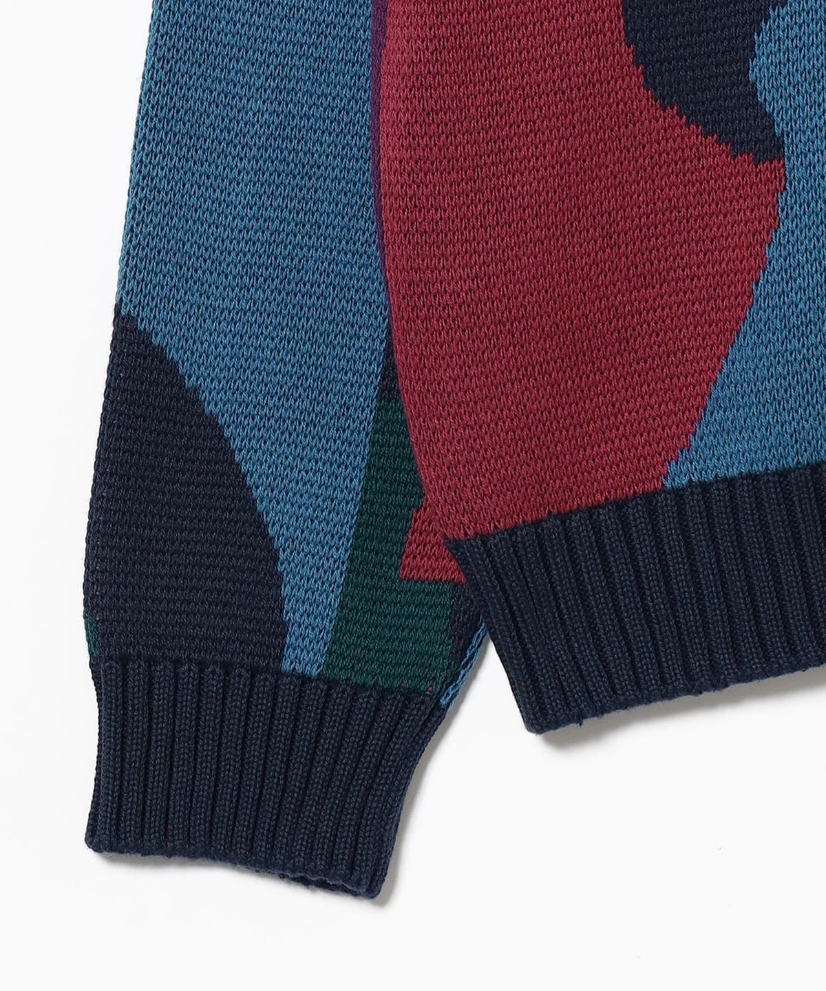 BEAMS T（ビームスT）by Parra / knotted knitted pullover（トップス