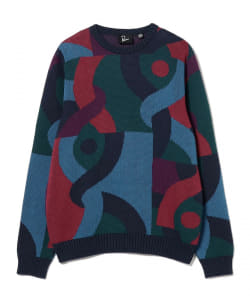 ▲by Parra / knotted knitted pullover
