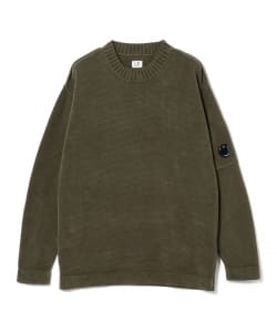 ▲C.P. Company / Chenille Cotton High Neck Knit