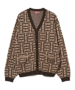 ▲HELLRAZOR / H MONO KNIT CARDIGAN