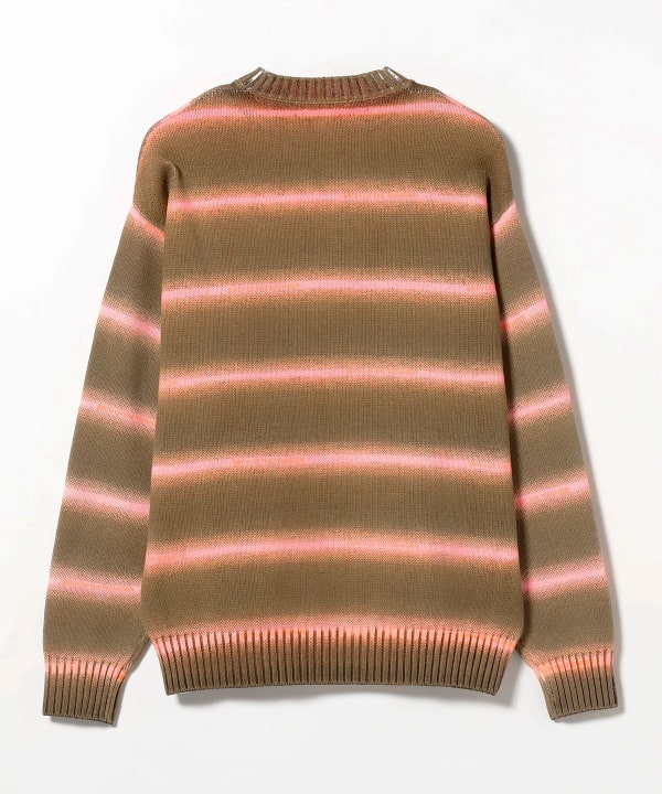 BEAMS T（ビームスT）BoTT / Gradation Cotton Sweater（トップス 
