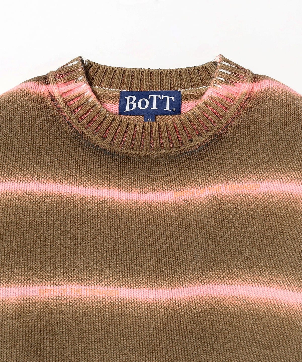 BEAMS T（ビームスT）BoTT / Gradation Cotton Sweater（トップス ...