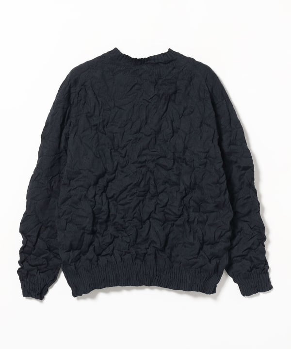 BEAMS T（ビームスT）AURALEE / WRINKLED DRY COTTON KNIT P/O ...